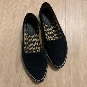 🥨frye suede sandal dark navy